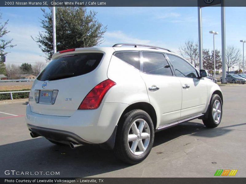 Glacier White Pearl / Cafe Latte 2003 Nissan Murano SE