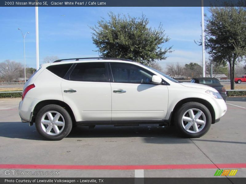 Glacier White Pearl / Cafe Latte 2003 Nissan Murano SE