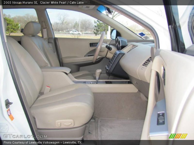 Glacier White Pearl / Cafe Latte 2003 Nissan Murano SE