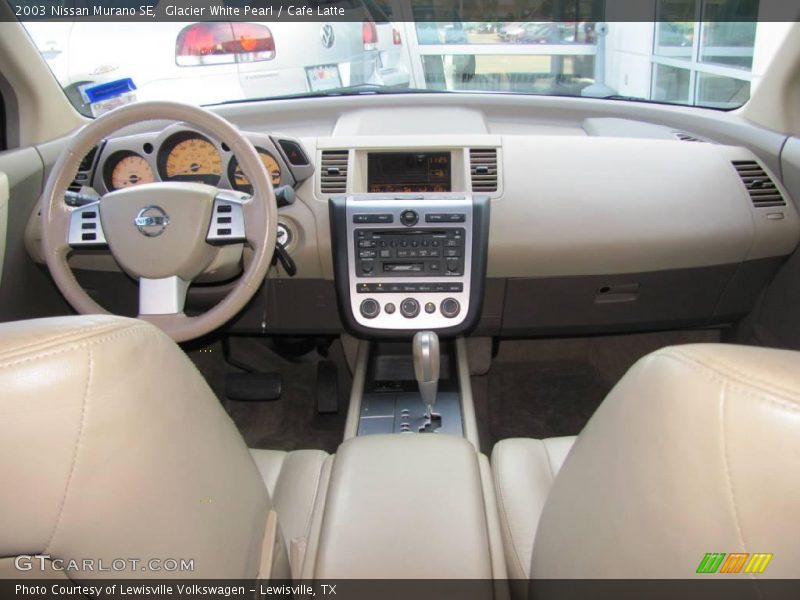 Glacier White Pearl / Cafe Latte 2003 Nissan Murano SE