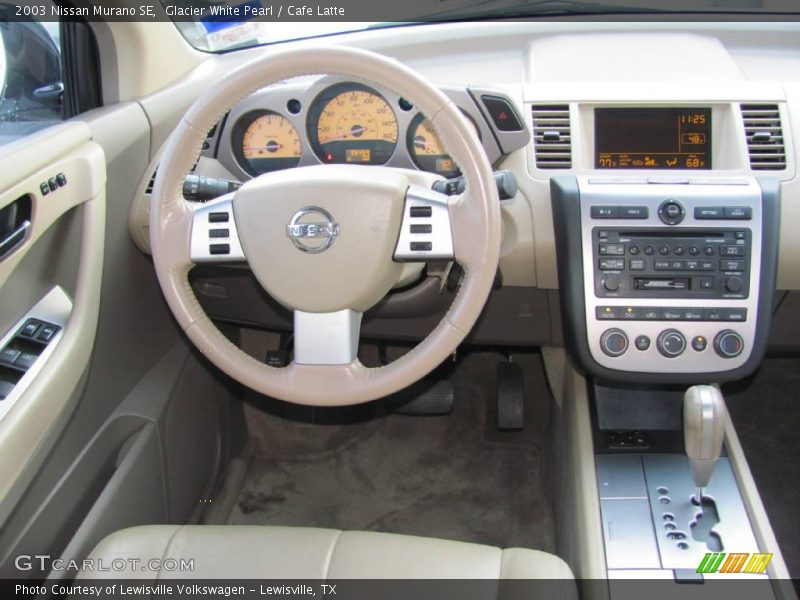Glacier White Pearl / Cafe Latte 2003 Nissan Murano SE