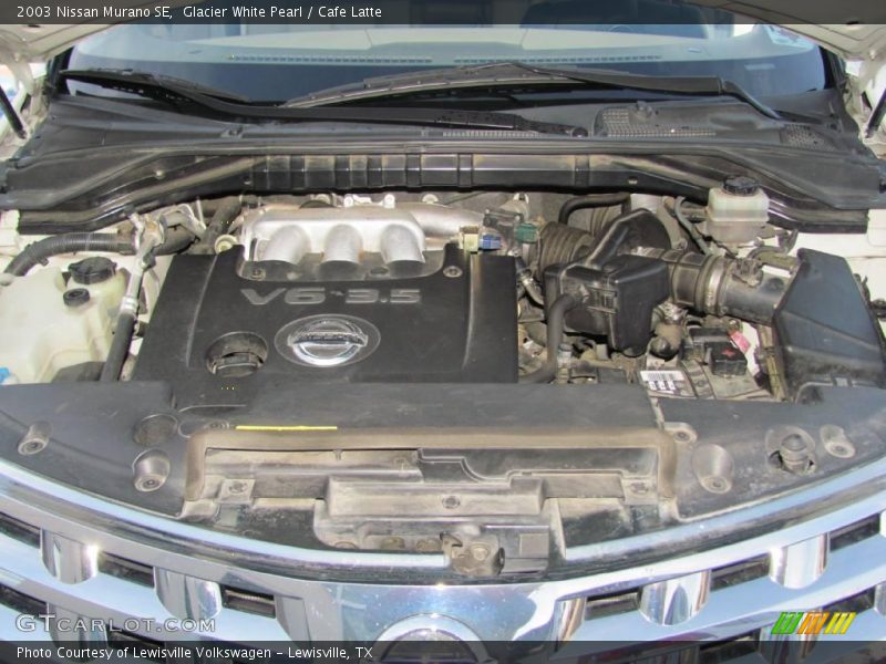 Glacier White Pearl / Cafe Latte 2003 Nissan Murano SE
