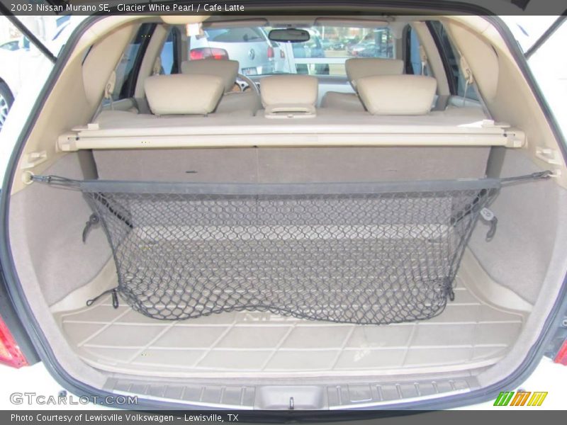 Glacier White Pearl / Cafe Latte 2003 Nissan Murano SE