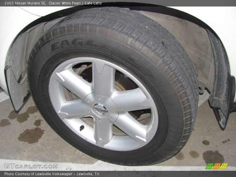 Glacier White Pearl / Cafe Latte 2003 Nissan Murano SE
