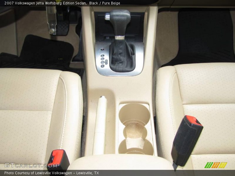 Black / Pure Beige 2007 Volkswagen Jetta Wolfsburg Edition Sedan