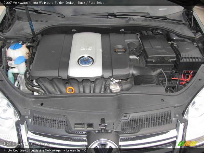 Black / Pure Beige 2007 Volkswagen Jetta Wolfsburg Edition Sedan