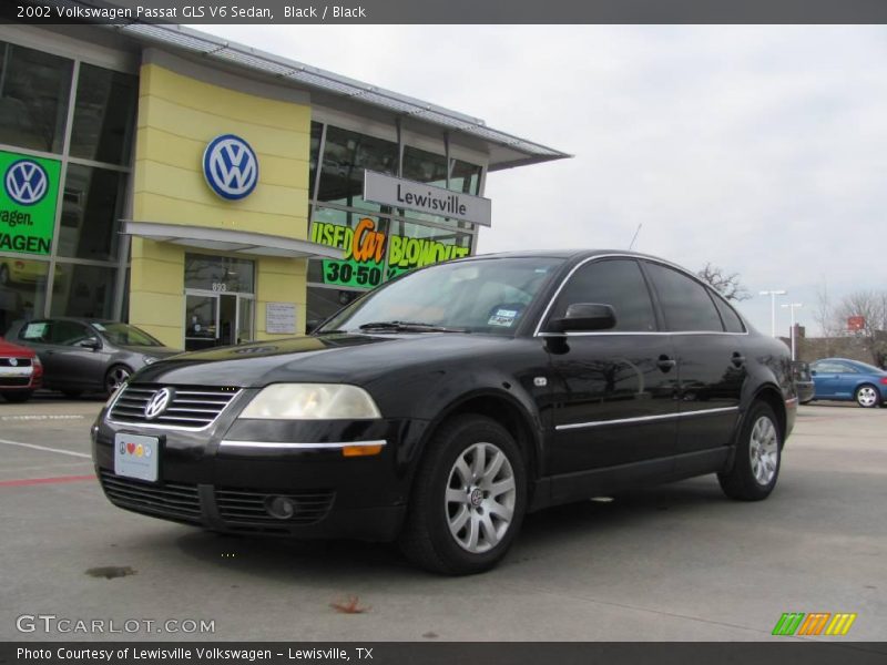 Black / Black 2002 Volkswagen Passat GLS V6 Sedan