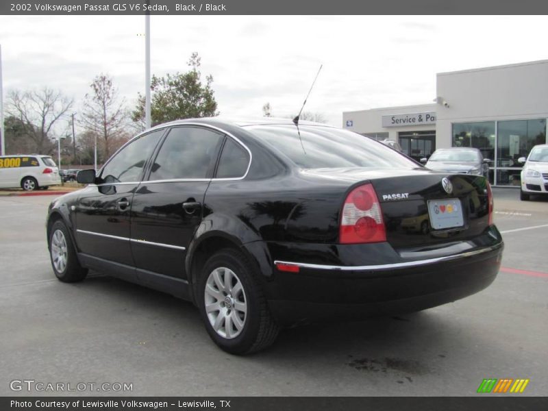 Black / Black 2002 Volkswagen Passat GLS V6 Sedan