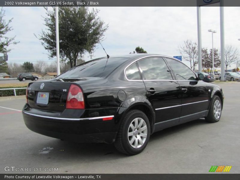 Black / Black 2002 Volkswagen Passat GLS V6 Sedan