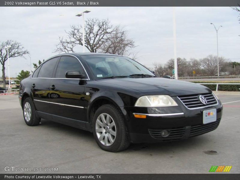 Black / Black 2002 Volkswagen Passat GLS V6 Sedan