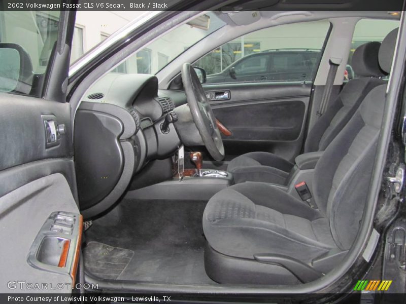 Black / Black 2002 Volkswagen Passat GLS V6 Sedan