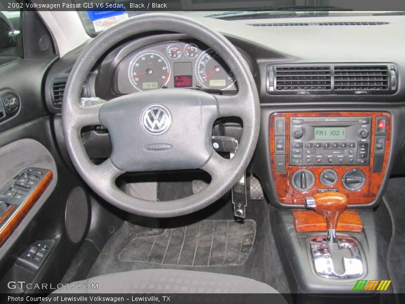 Black / Black 2002 Volkswagen Passat GLS V6 Sedan
