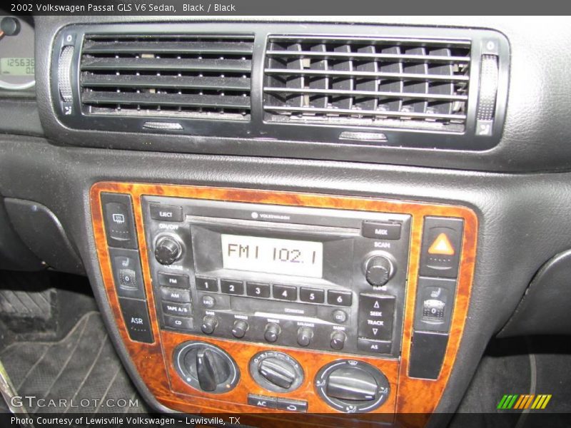 Black / Black 2002 Volkswagen Passat GLS V6 Sedan