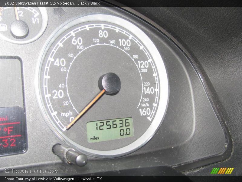 Black / Black 2002 Volkswagen Passat GLS V6 Sedan