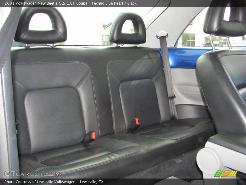 Techno Blue Pearl / Black 2001 Volkswagen New Beetle GLS 1.8T Coupe