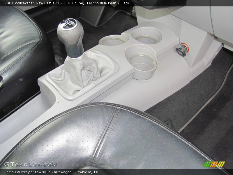 Techno Blue Pearl / Black 2001 Volkswagen New Beetle GLS 1.8T Coupe