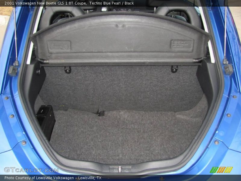Techno Blue Pearl / Black 2001 Volkswagen New Beetle GLS 1.8T Coupe
