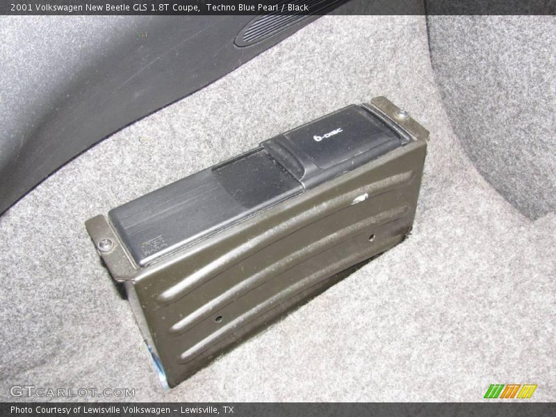Techno Blue Pearl / Black 2001 Volkswagen New Beetle GLS 1.8T Coupe