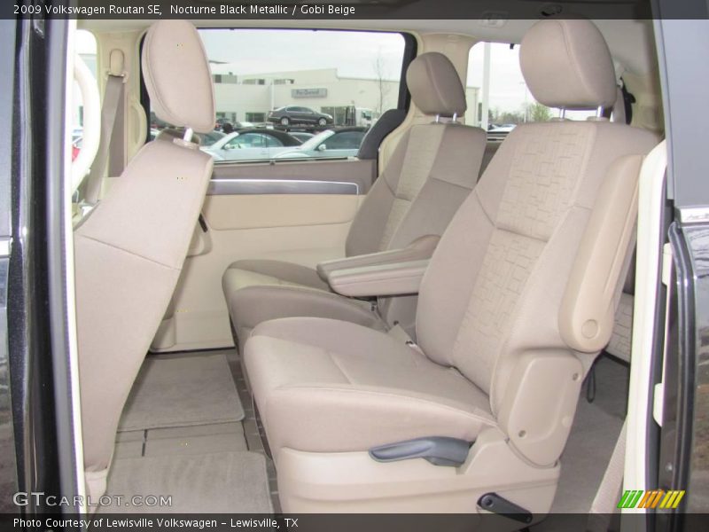 Nocturne Black Metallic / Gobi Beige 2009 Volkswagen Routan SE