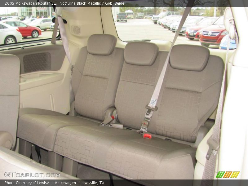 Nocturne Black Metallic / Gobi Beige 2009 Volkswagen Routan SE
