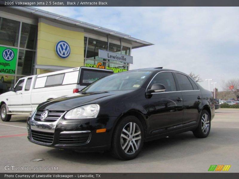 Black / Anthracite Black 2006 Volkswagen Jetta 2.5 Sedan