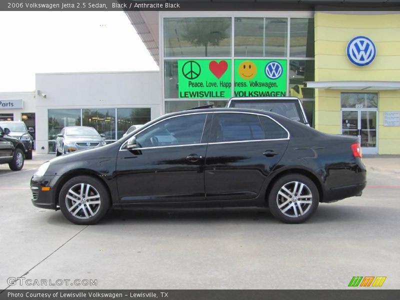 Black / Anthracite Black 2006 Volkswagen Jetta 2.5 Sedan