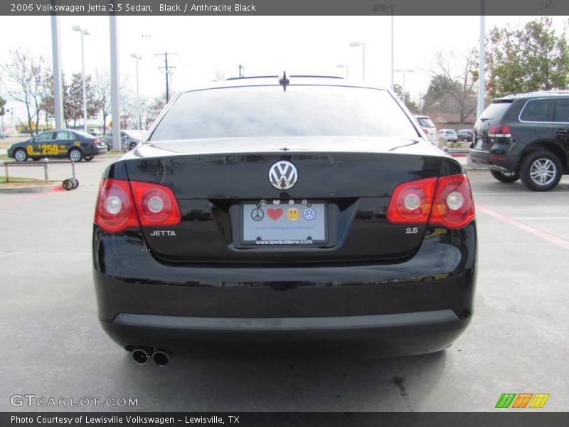 Black / Anthracite Black 2006 Volkswagen Jetta 2.5 Sedan
