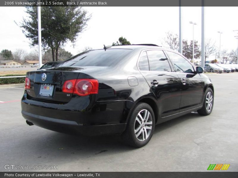 Black / Anthracite Black 2006 Volkswagen Jetta 2.5 Sedan