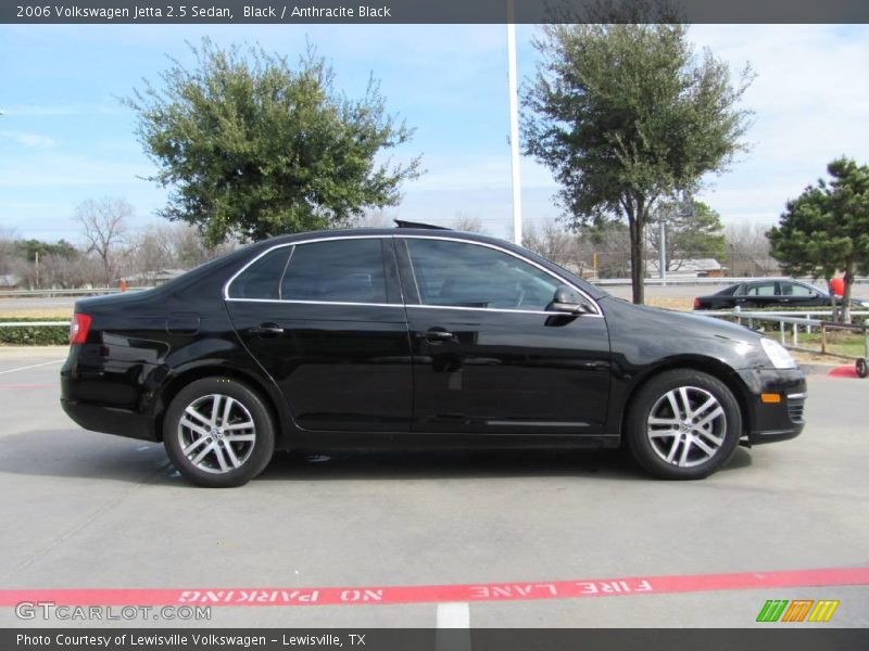Black / Anthracite Black 2006 Volkswagen Jetta 2.5 Sedan