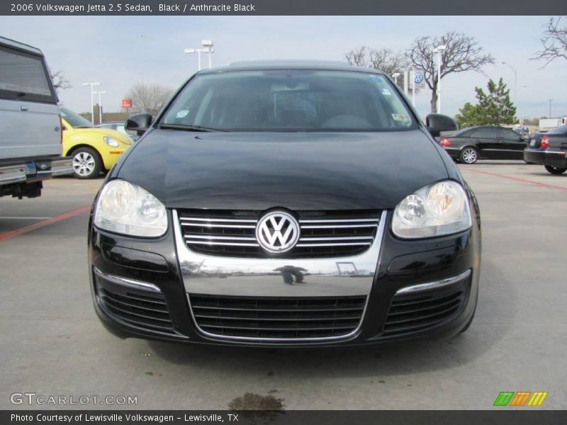Black / Anthracite Black 2006 Volkswagen Jetta 2.5 Sedan