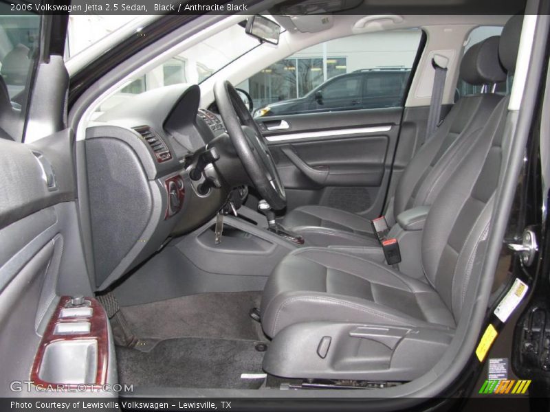 Black / Anthracite Black 2006 Volkswagen Jetta 2.5 Sedan