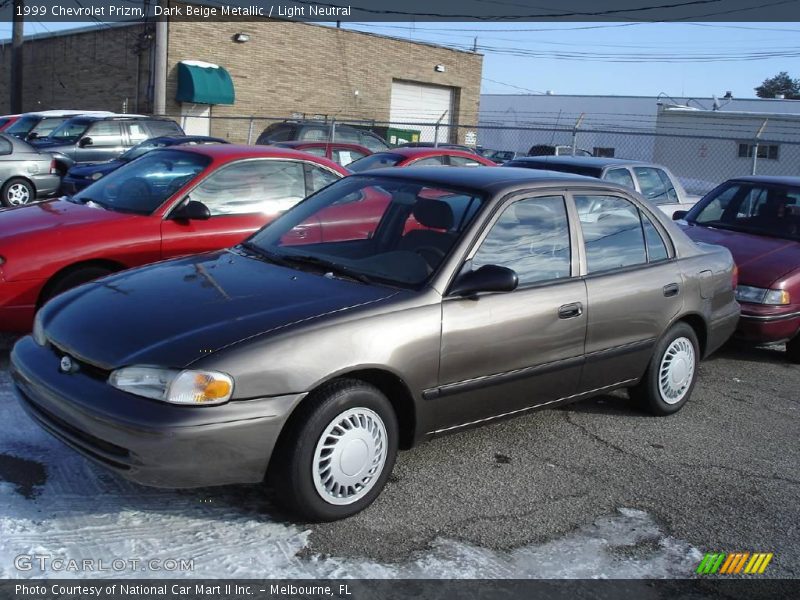Dark Beige Metallic / Light Neutral 1999 Chevrolet Prizm