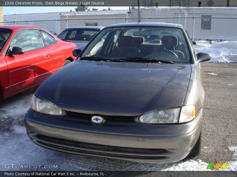 Dark Beige Metallic / Light Neutral 1999 Chevrolet Prizm