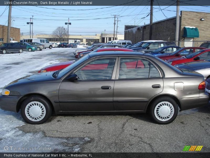 Dark Beige Metallic / Light Neutral 1999 Chevrolet Prizm