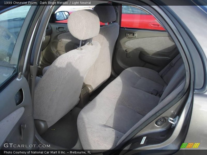 Dark Beige Metallic / Light Neutral 1999 Chevrolet Prizm