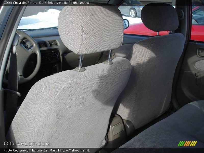 Dark Beige Metallic / Light Neutral 1999 Chevrolet Prizm