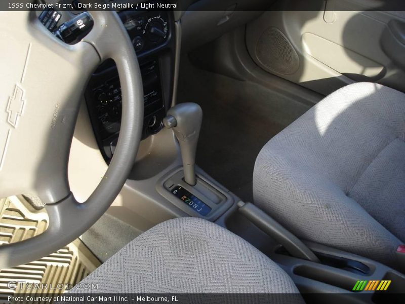 Dark Beige Metallic / Light Neutral 1999 Chevrolet Prizm