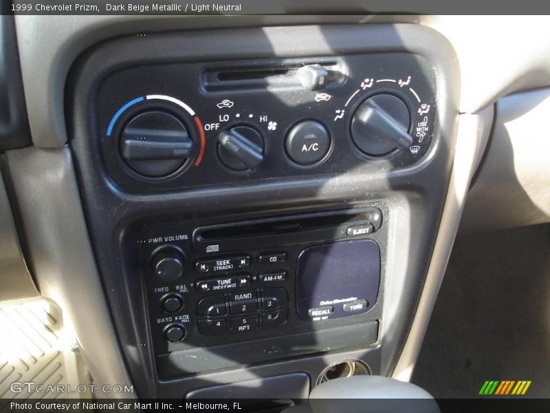 Dark Beige Metallic / Light Neutral 1999 Chevrolet Prizm