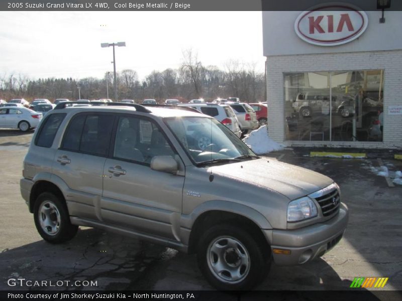 Cool Beige Metallic / Beige 2005 Suzuki Grand Vitara LX 4WD
