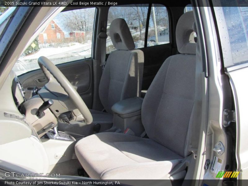 Cool Beige Metallic / Beige 2005 Suzuki Grand Vitara LX 4WD
