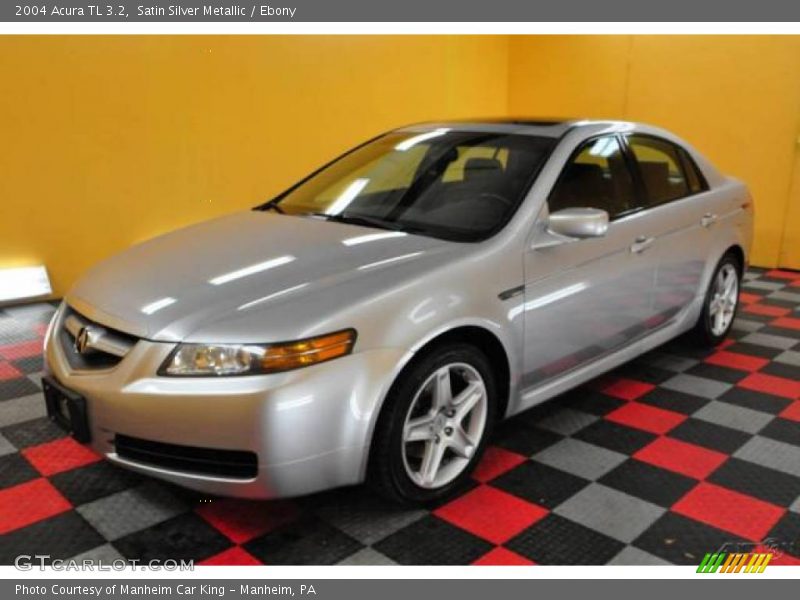 Satin Silver Metallic / Ebony 2004 Acura TL 3.2