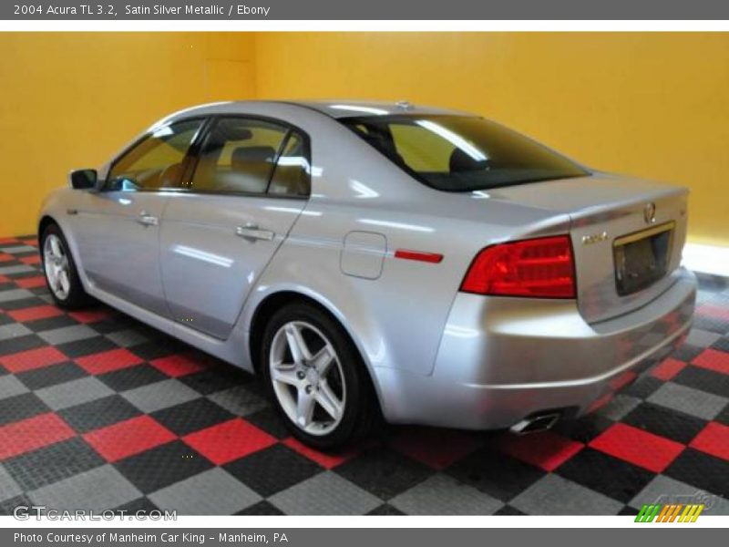Satin Silver Metallic / Ebony 2004 Acura TL 3.2