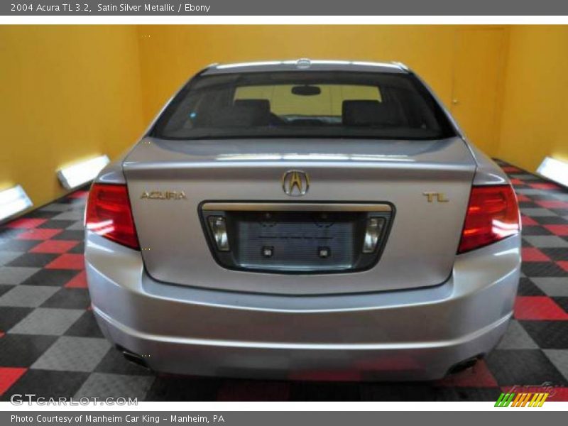 Satin Silver Metallic / Ebony 2004 Acura TL 3.2