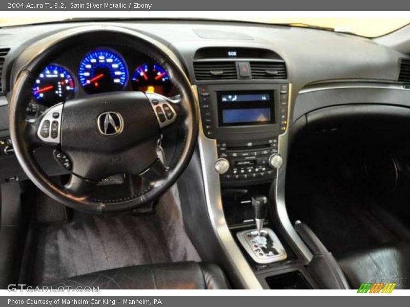 Satin Silver Metallic / Ebony 2004 Acura TL 3.2