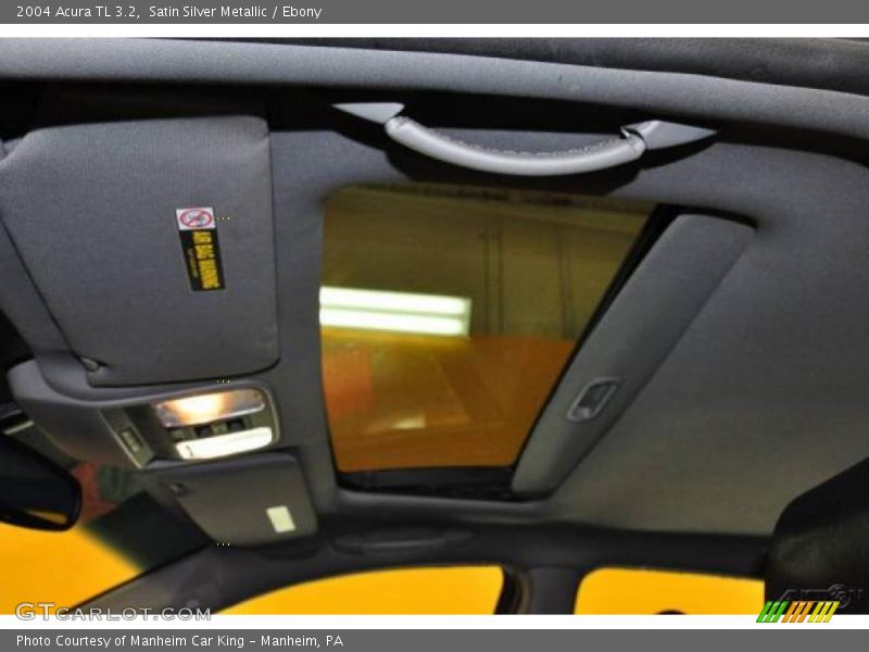 Satin Silver Metallic / Ebony 2004 Acura TL 3.2