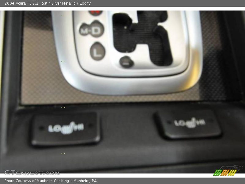 Satin Silver Metallic / Ebony 2004 Acura TL 3.2