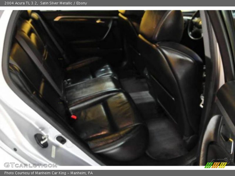 Satin Silver Metallic / Ebony 2004 Acura TL 3.2