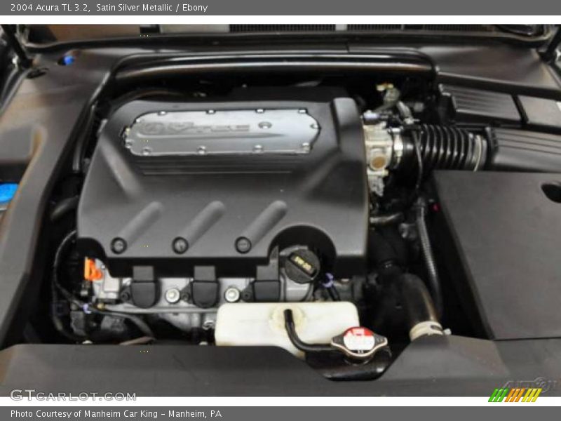 Satin Silver Metallic / Ebony 2004 Acura TL 3.2