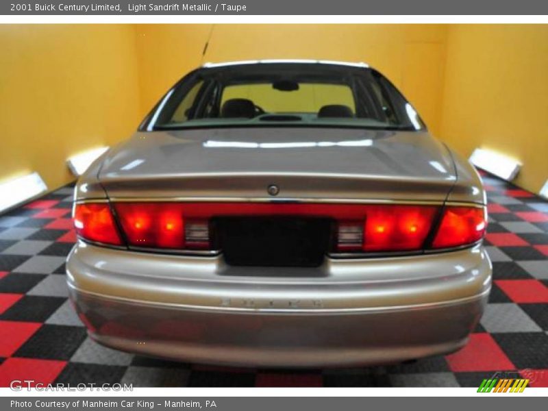 Light Sandrift Metallic / Taupe 2001 Buick Century Limited