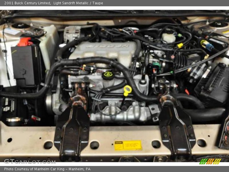 Light Sandrift Metallic / Taupe 2001 Buick Century Limited